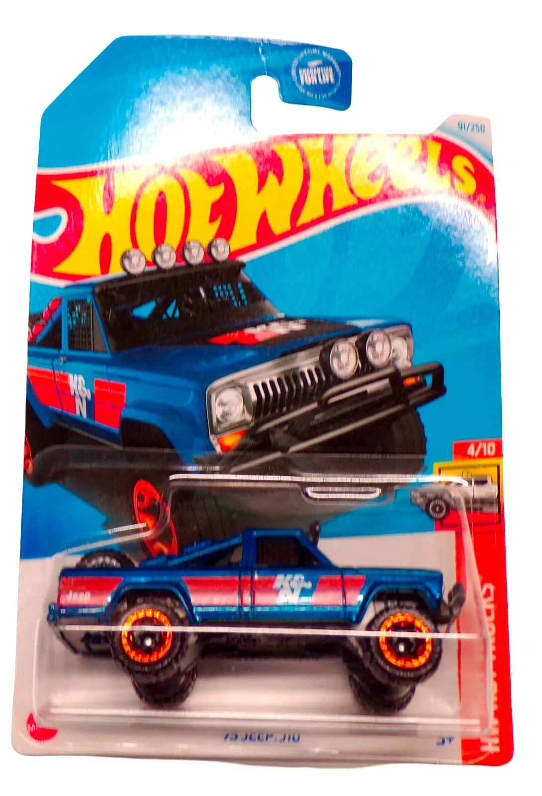 Hot Wheels 2024 HW Hot Trucks 4/10 '73 Jeep J10 91/250