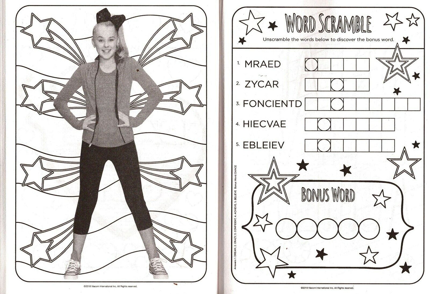 JoJo Siwa - Jumbo Coloring & Activity Book - Dance Like You Mean It