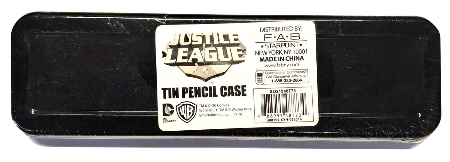DC Comics - Metal Tin Case Pencil Box Storage