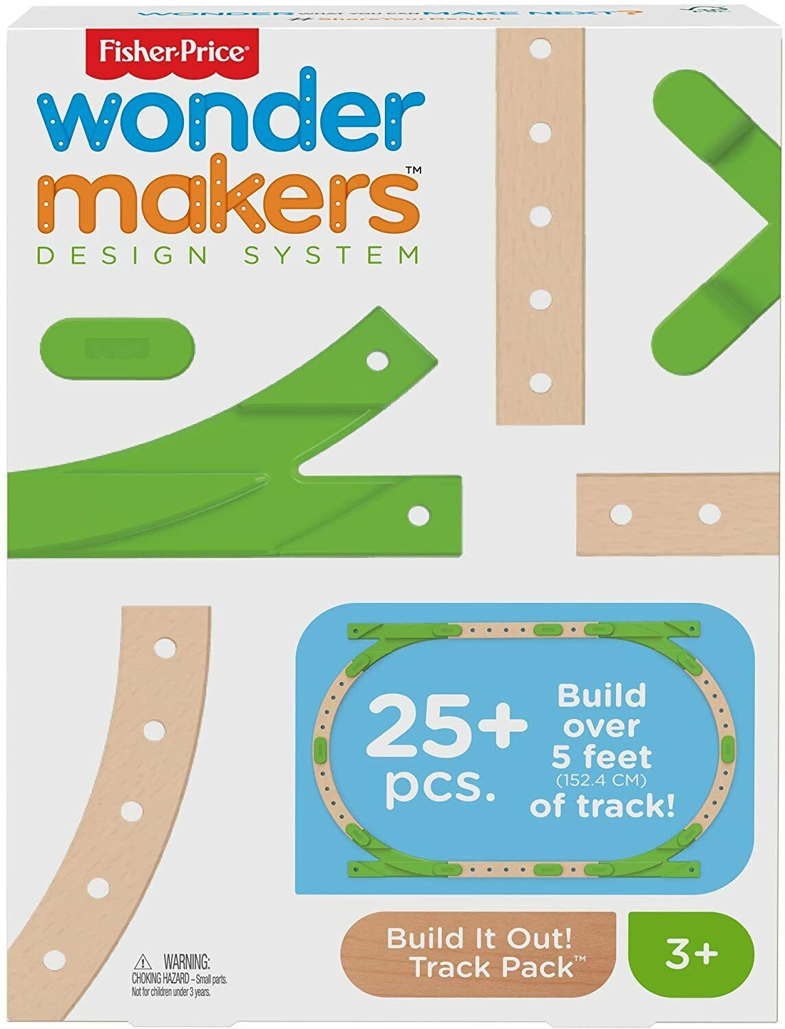 Fisher-Price Wonder Makers Design System Build it Out! Track Pack