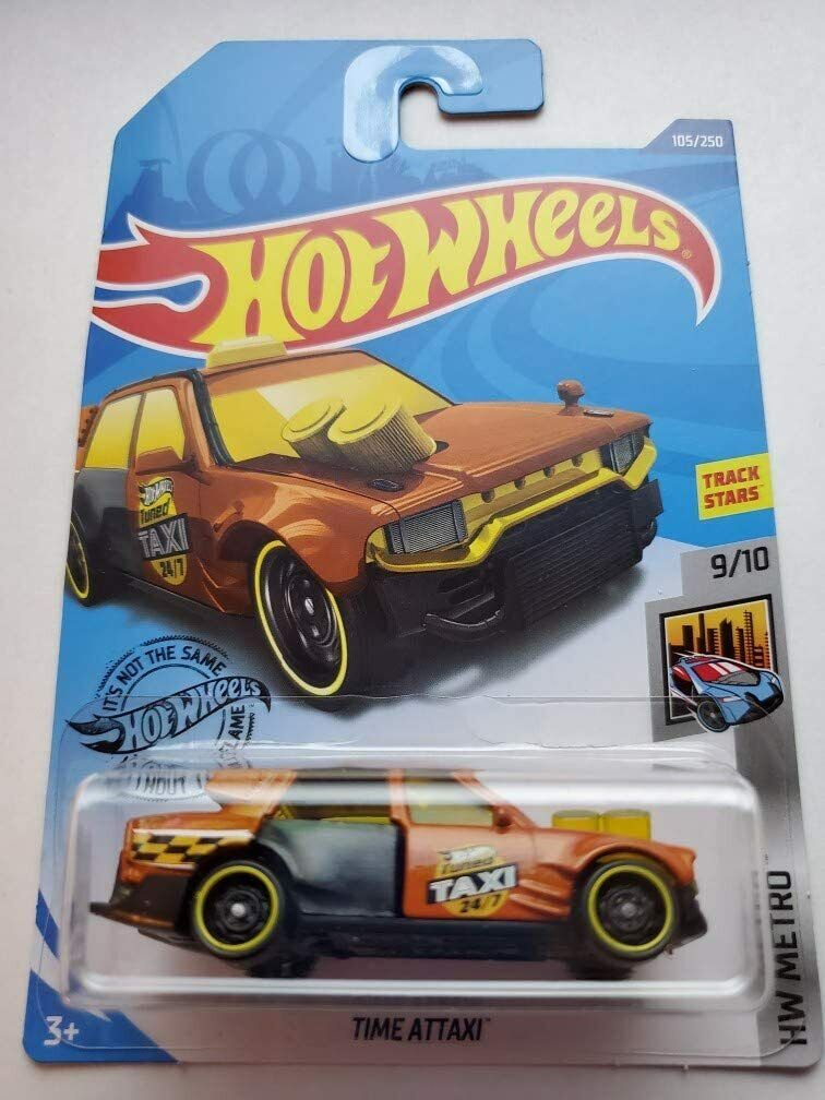 Hot Wheels 2020 Hw Metro Time Attaxi, Orange 105/250