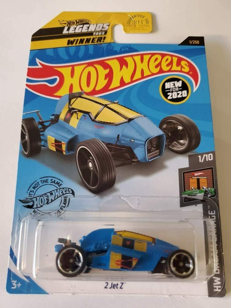 Hot Wheels 2020 Hw Dream Garage 2 Jet Z, Blue 1/250