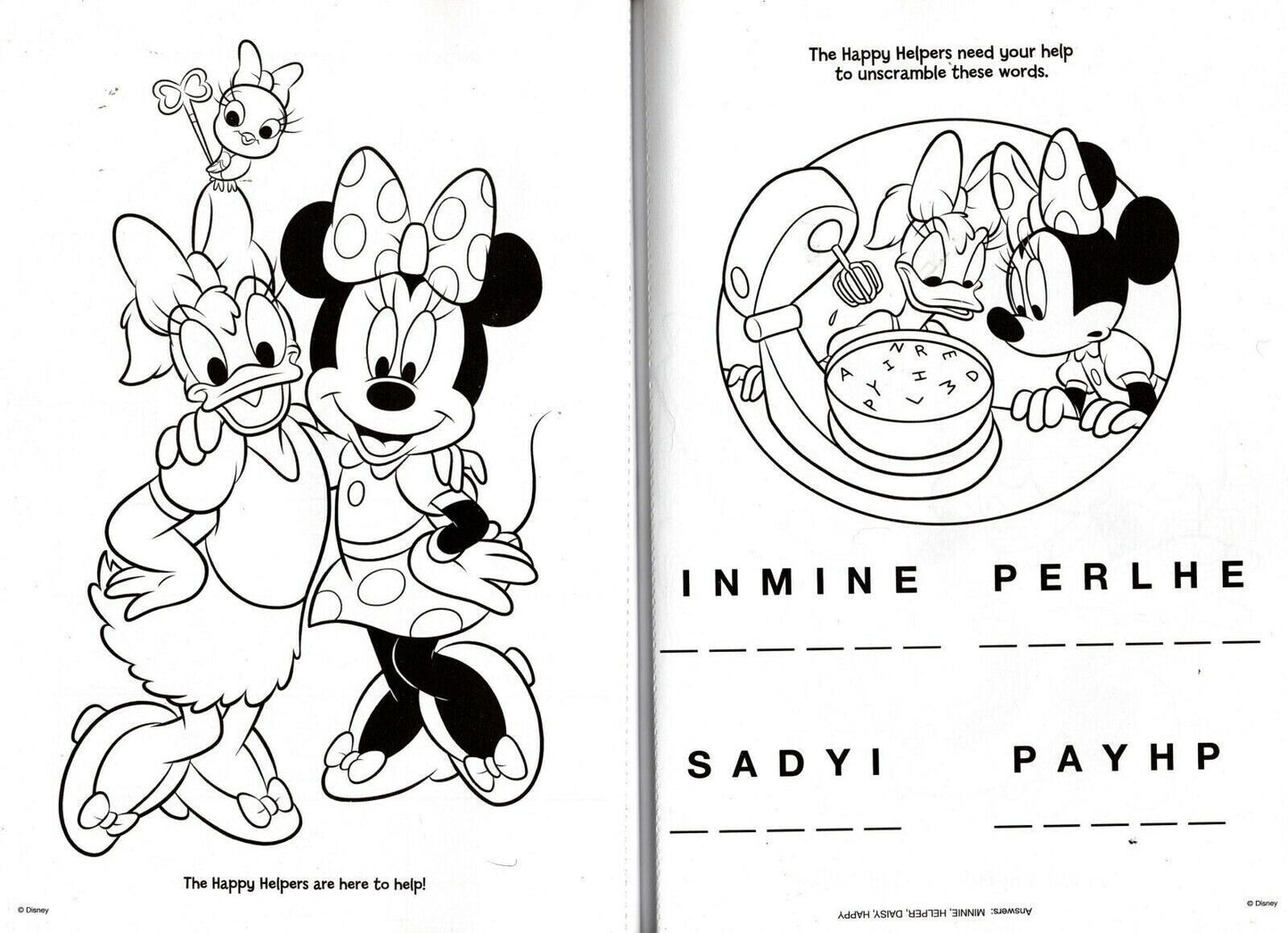 Trolls - Spring Time! &Mickey and the Roadster Racers Coloring & Activity Book