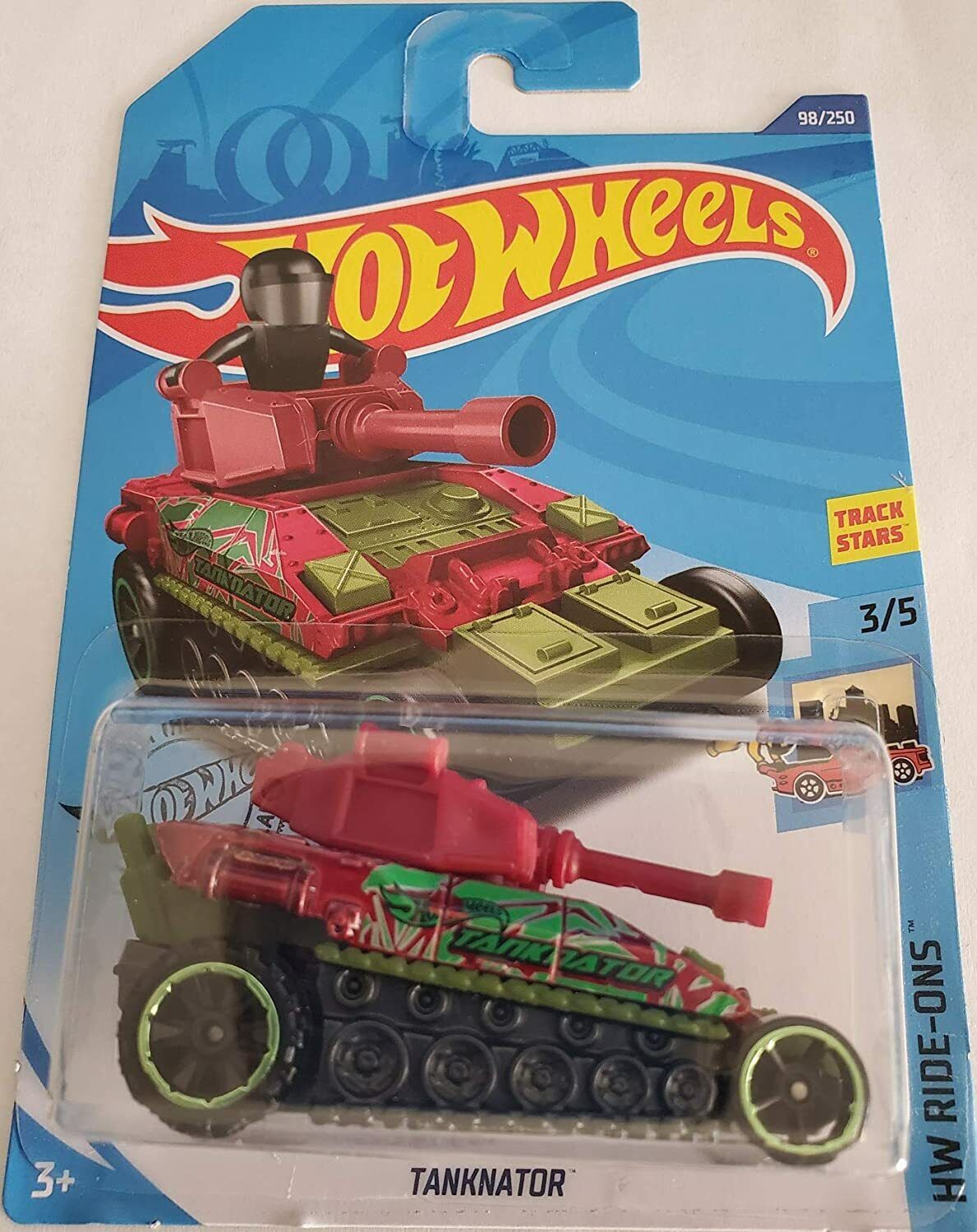 Hot Wheels 2020 Hw Ride-Ons Tanknator, 98/250