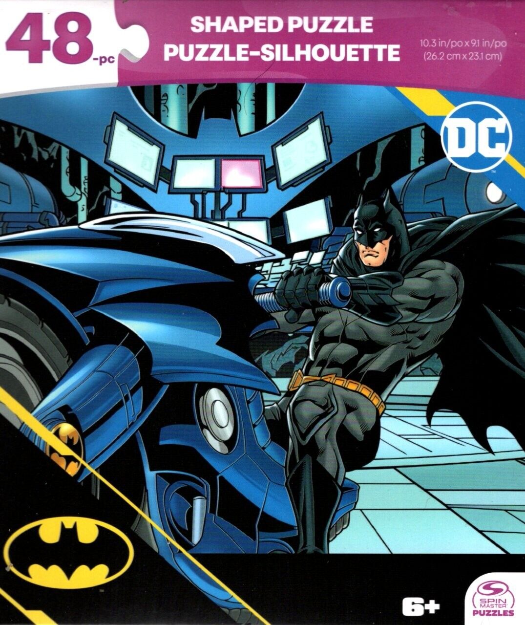 DC Comics Batman - 48 Shaped Puzzle Silhouette