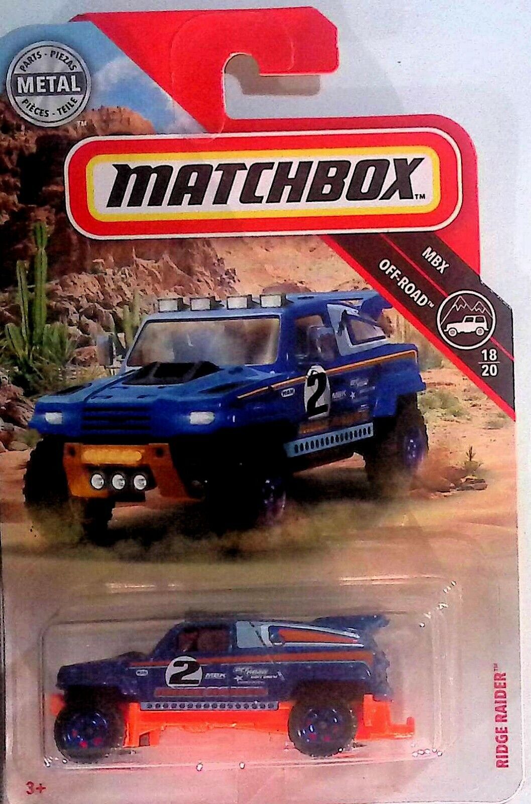 Matchbox Ridge Raider 18/20 Off Road (Blue)