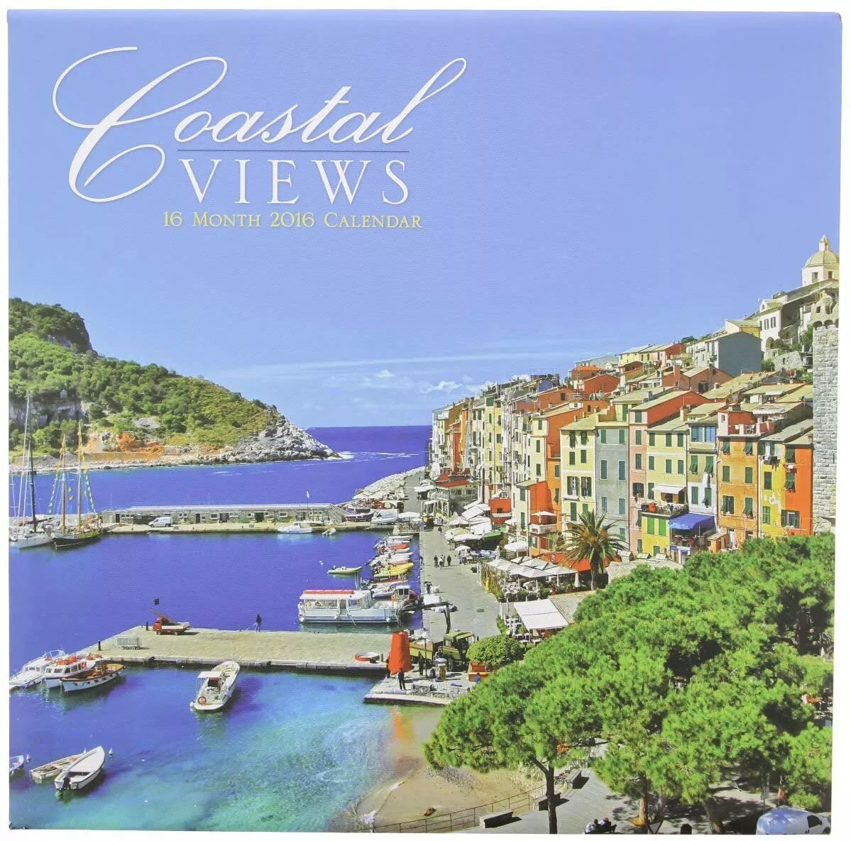 2016 Coastal Views 16 Month Wall Calendar