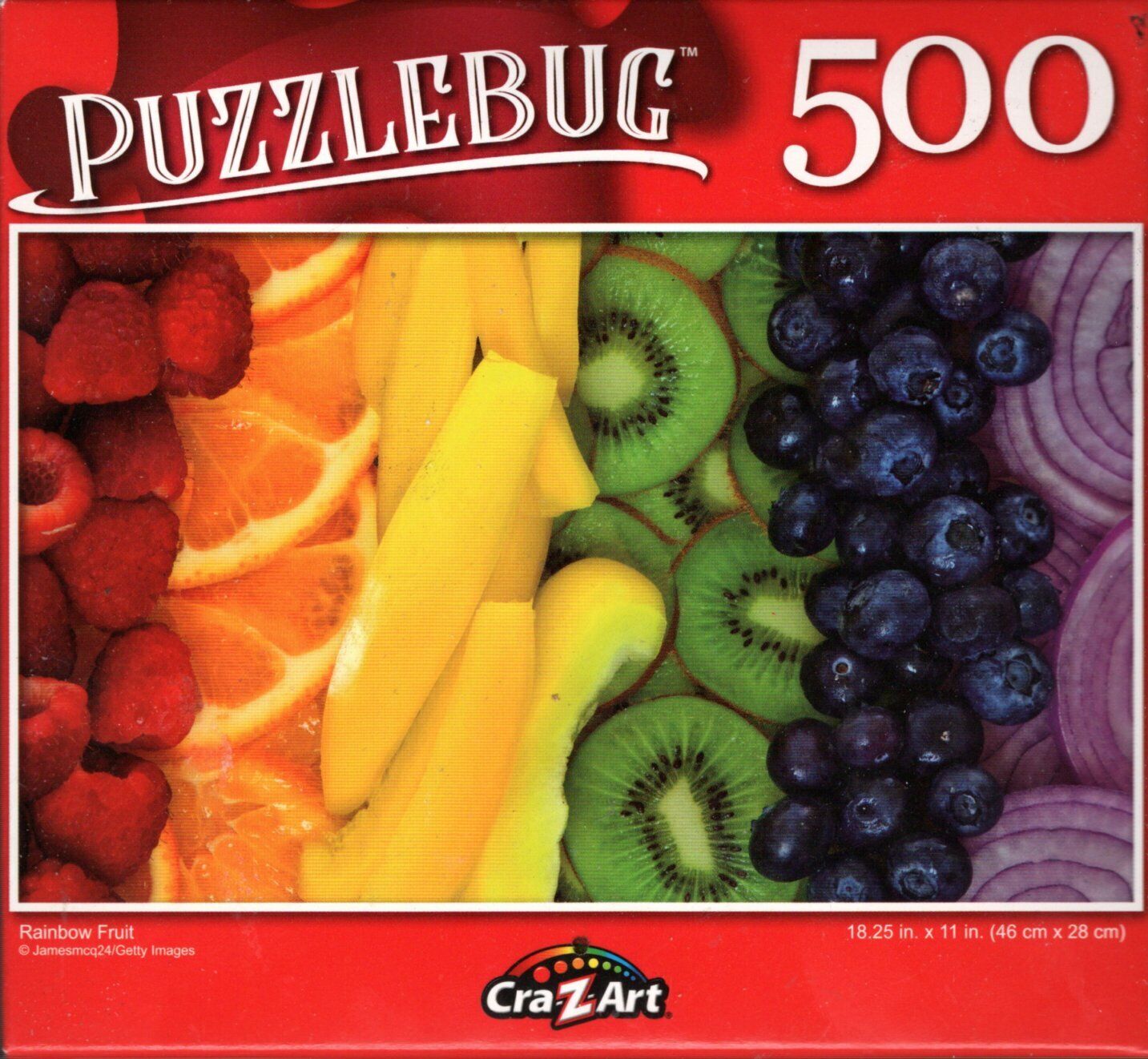 Rainbow Fruit - 500 Pieces Jigsaw Puzzle