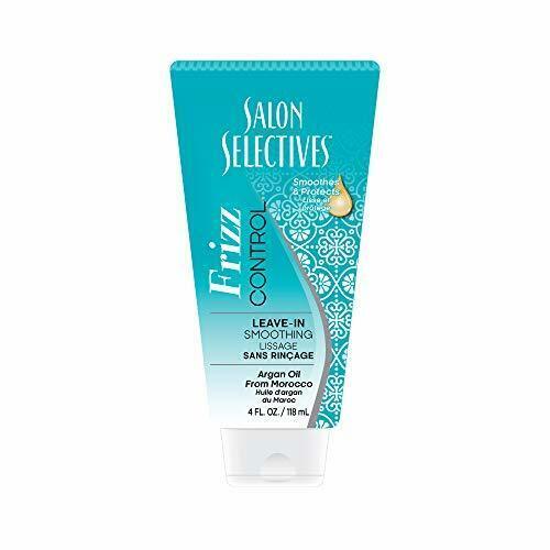 Salon Selectives Hair Treatment Tube Frizz Control 4 Fluid Ounce (Set of 2 Pack)
