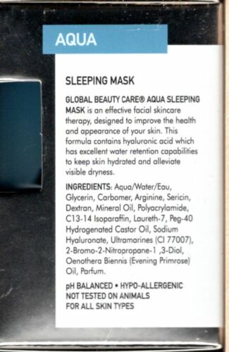 Hyaluronic Acid Skin Cream & Aqua Sleeping Mask Hyaluronic Acid (Set of 2 Pack)