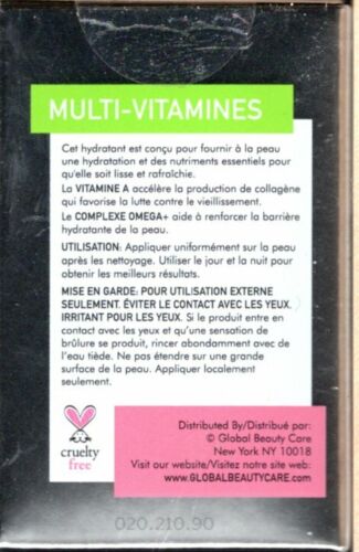 Multi - Vitamin Moisturizer and Pink Sugar Lip Scrub 1.7 oz.(50ml) (Set of 2
