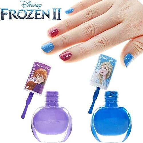 Frozen Nail Polish-on-Card Makeup Set, 2 Count
