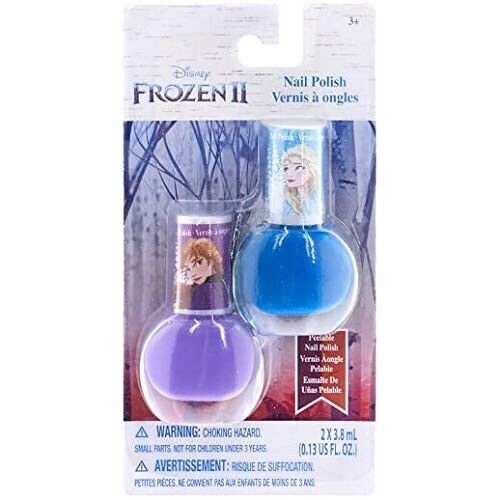 Frozen Nail Polish-on-Card Makeup Set, 2 Count