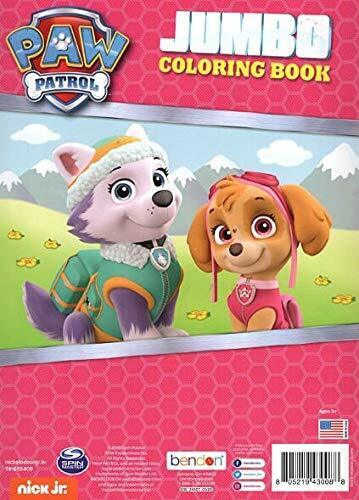 Paw Patrol - Jumbo Coloring & Activity Book - Mountain Rescue