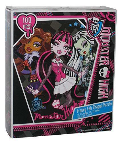 Monster High Freaky Fab Shaped 100 Piece Puzzle (Assorted, Designs Vary)