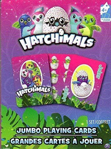 Hatchimals - Jumbo Playing Cards - Classic Card Games