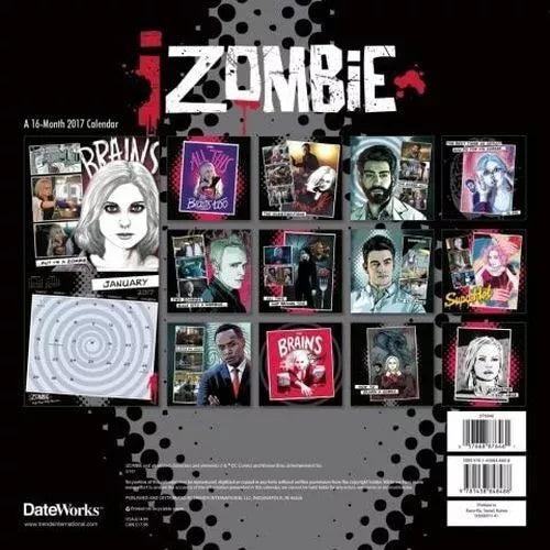 iZombie Calendar 2017 -- Deluxe iZombie Wall Calendar (12x12)