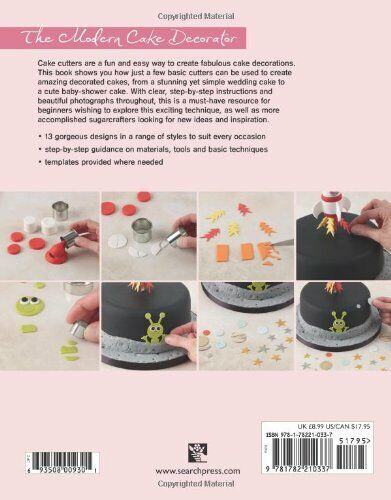 Using Cutters on Cakes (Modern Cake Decorator) Book