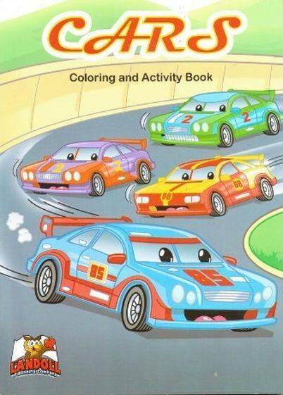 Cars Coloring & Activity Book