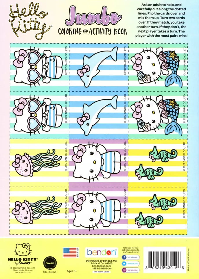 Hello Kitty - Jumbo Coloring & Activity Book v2