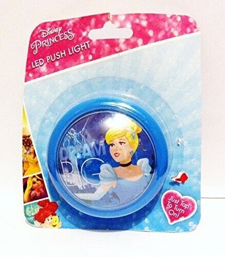 Disney Princess Led Push Light (Assorted)