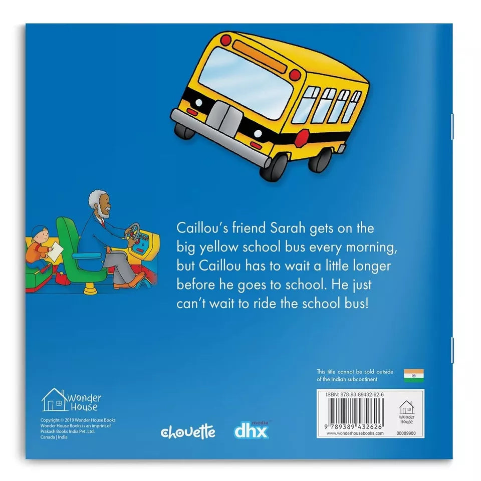 Caillou: - Children Books (Set of 4 Books)