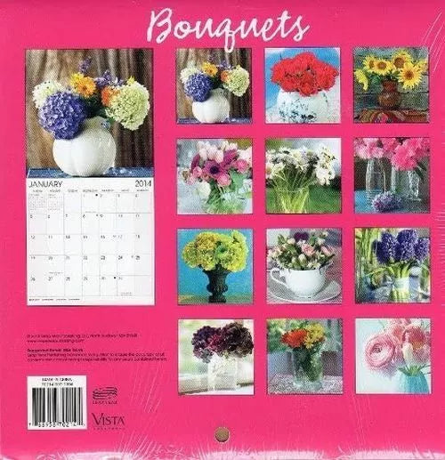 2014 - Banquets - Mini Wall Calendar - NEW - 6x6 (2014 - Banquets