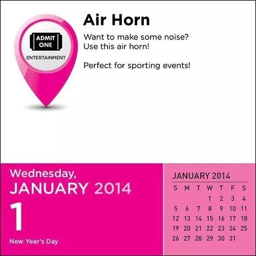 2014 APP-A-DAY Daily Box / Desk / Calendar