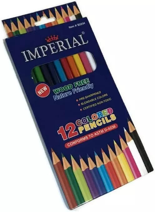 16 Month 2018 Adult Coloring Book Calendar and Color Pencils Set