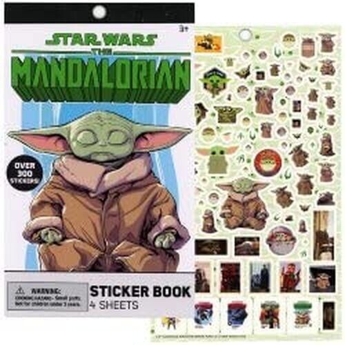 Star Wars "The Child" 4 Sheet Sticker Pad, 200+ Stickers (Set of 2 Pack)