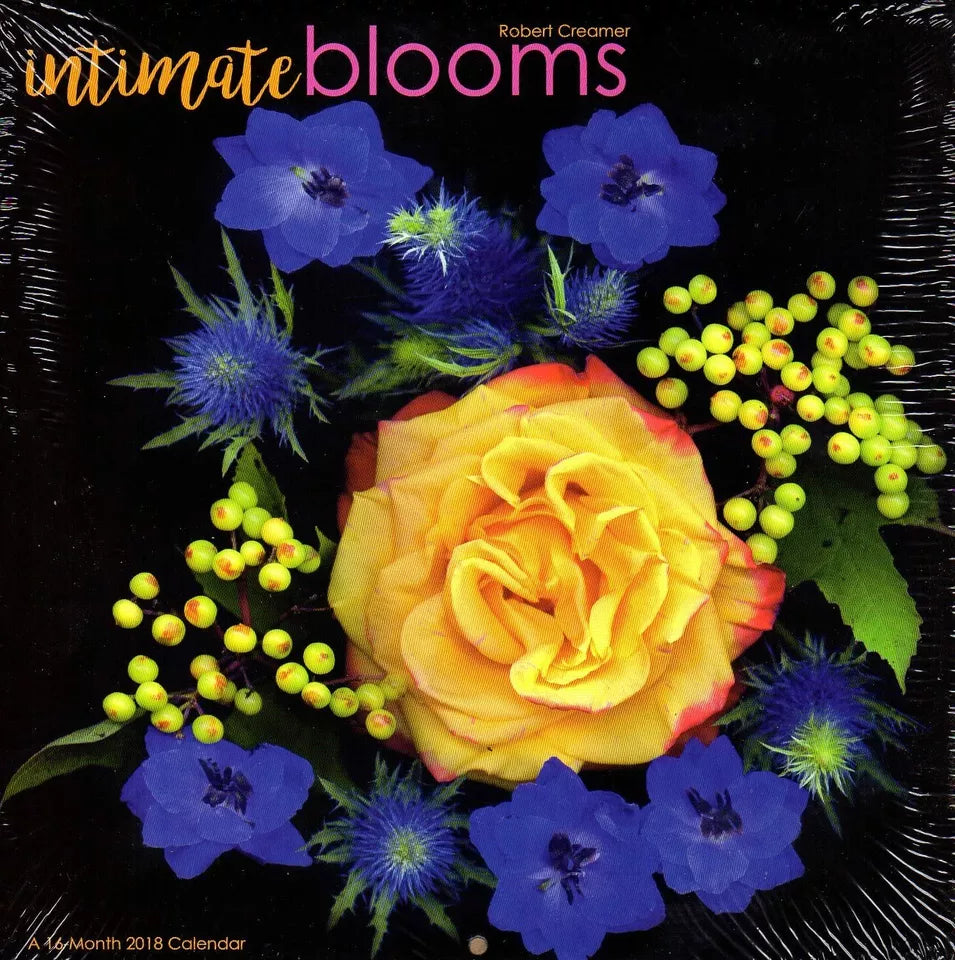 Intimate Blooms Robert Creamer - 16 Month 2018 Wall Calendar Planner Organizer