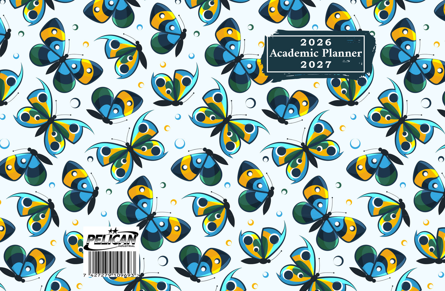 2026-2027 Student Academic Planner Calendar - School College Weekly Agenda #035