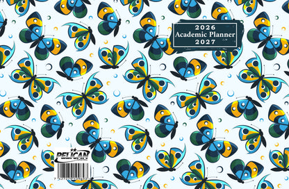 2026-2027 Student Academic Planner Calendar - School College Weekly Agenda #035