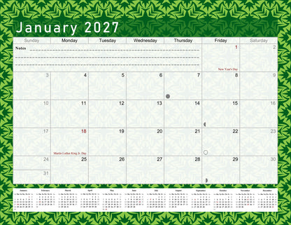 2026-2027 Magnetic/Desk Calendar - Desktop/Wall Calendar/Planner - (Edition #16)