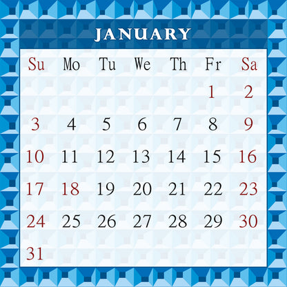 2027 CD-Style Desk Calendar 12 Months Calendar / Planner / Desk Calendar With CD Case Stand, Office Decor, Christmas Gifts (Edition #03)