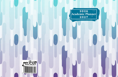 2026-2027 Student Academic Planner Calendar - School College Weekly Agenda #036