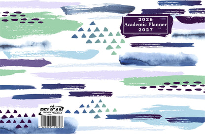 2026-2027 Student Academic Planner Calendar - School College Weekly Agenda #038