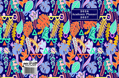 2026-2027 Student Academic Planner Calendar - School College Weekly Agenda #022