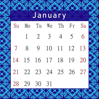 2027 CD-Style Desk Calendar 12 Months Calendar / Planner / Desk Calendar With CD Case Stand, Office Decor, Christmas Gifts (Edition #18)
