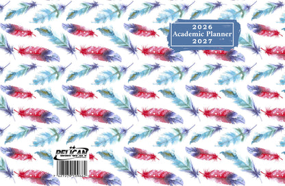 2026-2027 Student Academic Planner Calendar - School College Weekly Agenda #032