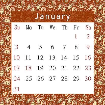 2027 CD-Style Desk Calendar 12 Months Calendar / Planner / Desk Calendar With CD Case Stand, Office Decor, Christmas Gifts (Edition #20)