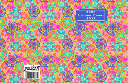 2026-2027 Student Academic Planner Calendar - School College Weekly Agenda #011