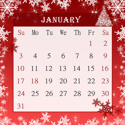 2027 CD-Style Desk Calendar 12 Months Calendar / Planner / Desk Calendar With CD Case Stand, Office Decor, Christmas Gifts (Edition #26)