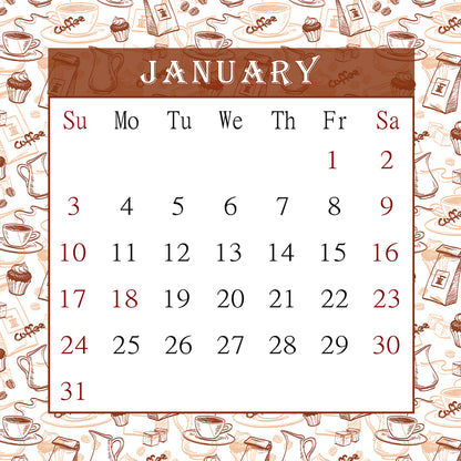 2027 CD-Style Desk Calendar 12 Months Calendar / Planner / Desk Calendar With CD Case Stand, Office Decor, Christmas Gifts (Edition #24)