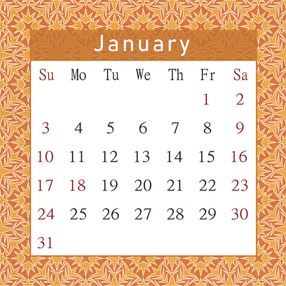2027 CD-Style Desk Calendar 12 Months Calendar / Planner / Desk Calendar With CD Case Stand, Office Decor, Christmas Gifts (Edition #22)