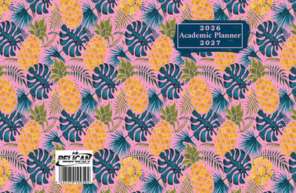 2026-2027 Student Academic Planner Calendar - School College Weekly Agenda #025