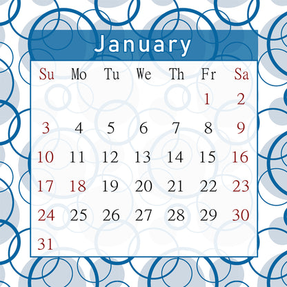 2027 CD-Style Desk Calendar 12 Months Calendar / Planner / Desk Calendar With CD Case Stand, Office Decor, Christmas Gifts (Edition #04)