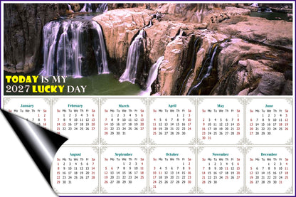2027 Magnetic Calendar - Calendar Magnets - Today is my Lucky Day - Edition #31