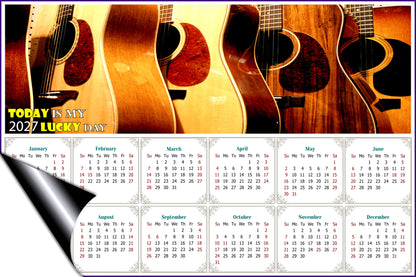 2027 Magnetic Calendar - Calendar Magnets - Today is my Lucky Day - Edition #43