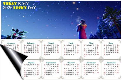 2026 Magnetic Calendar - Calendar Magnets - Today is my Lucky Day - Edition #28